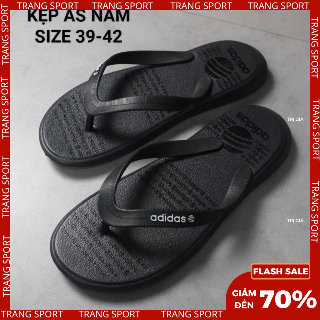 Dép tông nam kẹp lào đi biển adidas cao su