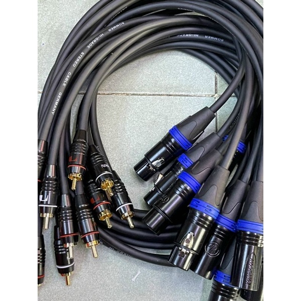 2 sợi dây Canon cái ra AV dây japan 1m