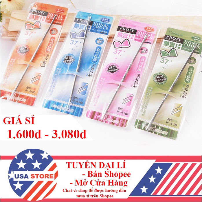 (Video Review) Cây Kim Nặn Mụn 2 Đầu Cầm Tay Thép Không Gỉ Loại 1 Dùng Trong Spa Thẫm Mỹ Viện