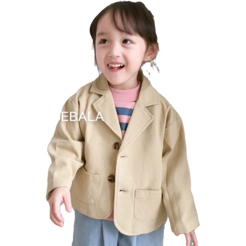 Áo khoác thời trang xuân thu phong cách Hàn Quốc 2020 cho bé gái