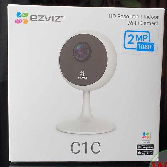 Camera wifi Ezviz C1C B Đàm thoại 2 chiều ,Tích hợp míc thu âm thanh, Hình ảnh Full HD 1080P - BẢO HÀNH 24 Tháng