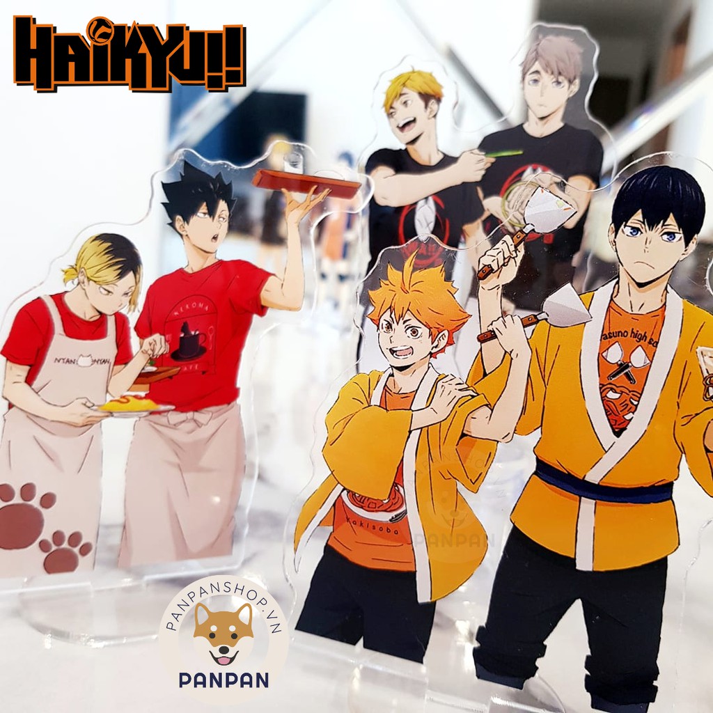 Mô Hình Standee acrylic anime Haikyuu Lễ Hội 12cm (Haikyu)