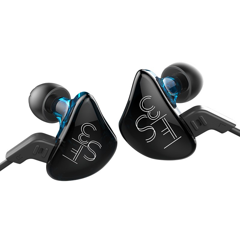 KZ ES3 Hybrid Dynamic And Balanced Armature Earphone In Ear HIFI DJStereo Headset Suitable Bluetooth