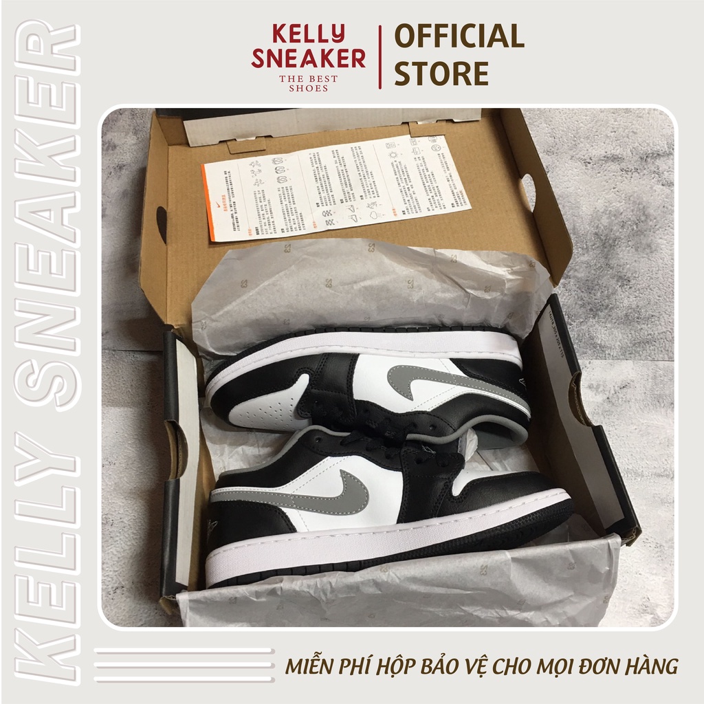 Giày Thể Thao Sneaker Jordan 1 Low Smoke Grey Ver3 Low - Bản Cao Cấp