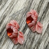 Hạt giả đá tập nắn hoa ôm đá túi 100viên mix màu 8x8mm