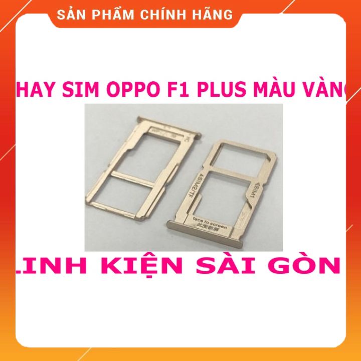 KHAY SIM OPPO F1 PLUS MÀU VÀNG