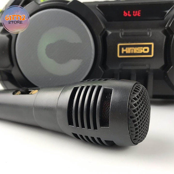 Loa Bluetooth Karaoke Xách Tay KM-S1 Super Bass Kèm Mic Hát Karaoke Cực Hay Âm Thanh Cực Chất