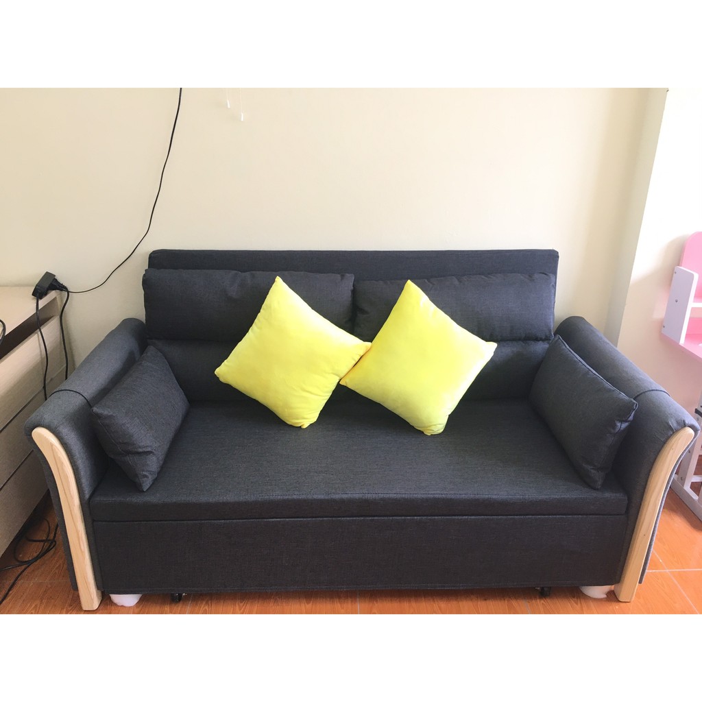 Giường sofa đa năng bọt biển cao cấp kích thước 1m5X1m9 M026-5