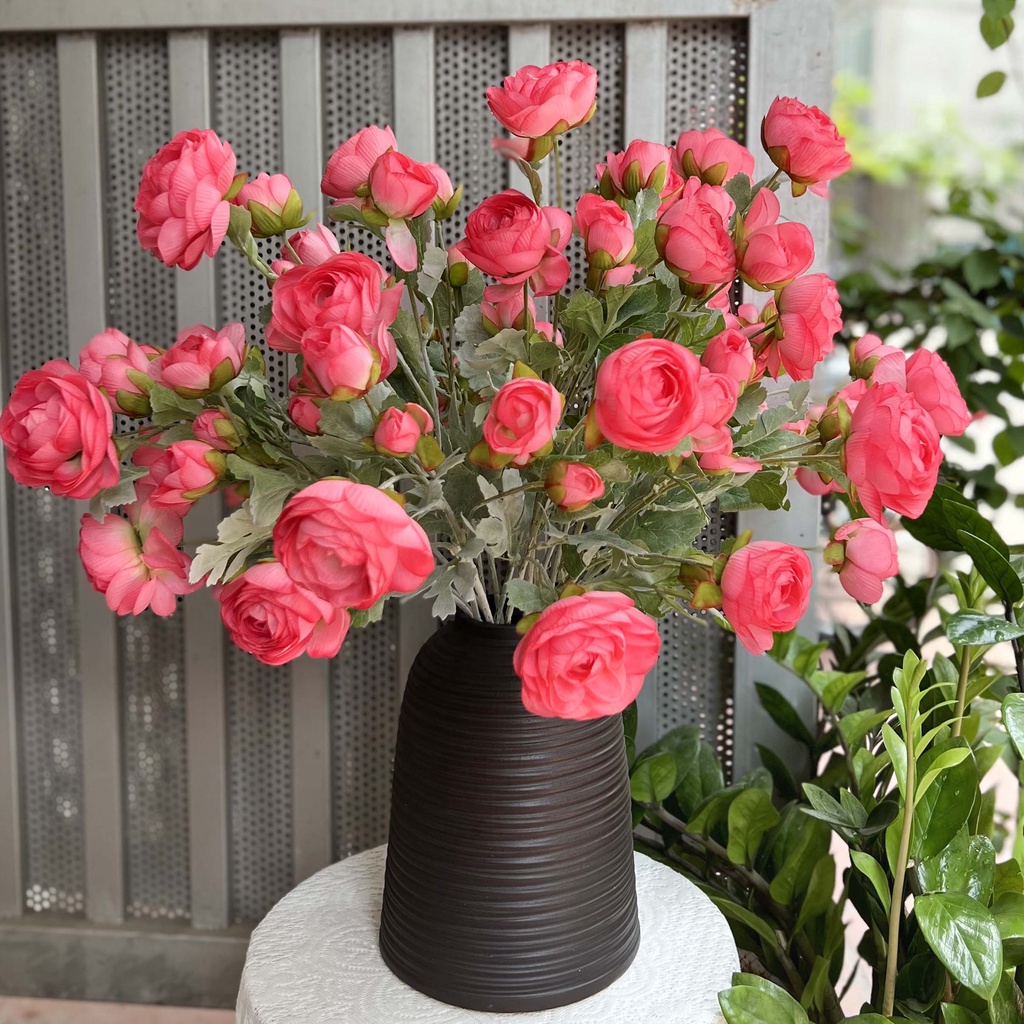 Bình hoa gốm dáng chuông, 50 mẫu lọ cắm hoa Bát Tràng cao cấp decor trang trí phòng khách sang trọng - Part 1