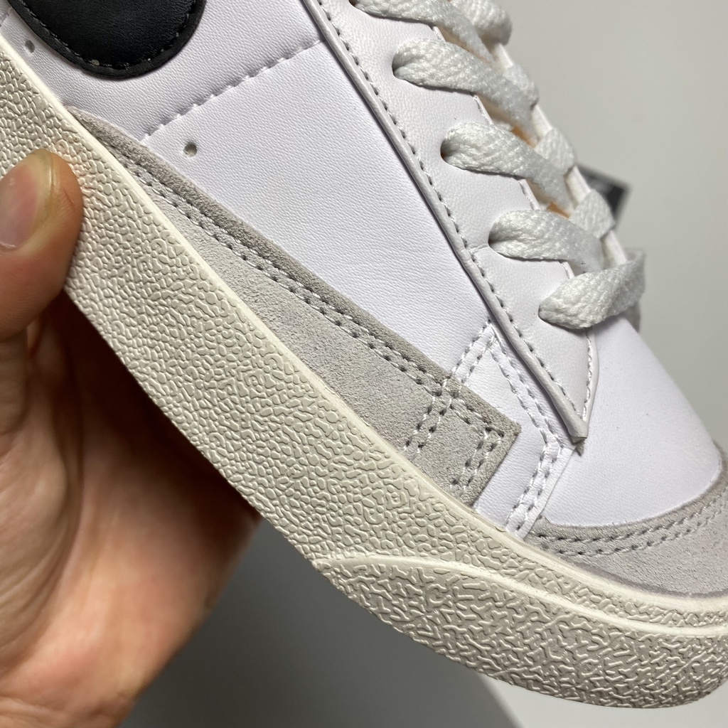 Giày Blazer Low White Black  - Hype Sneaker | Phiên bản 1:1 chuẩn