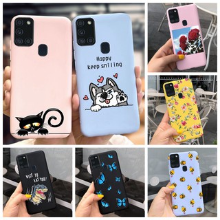 Ốp điện thoại mềm chống sốc họa tiết hoạt hình cho SAMSUNG GALAXY A21S 2020 SAMSUNG A21S GALAXYA21S A 21S SM-A217F
