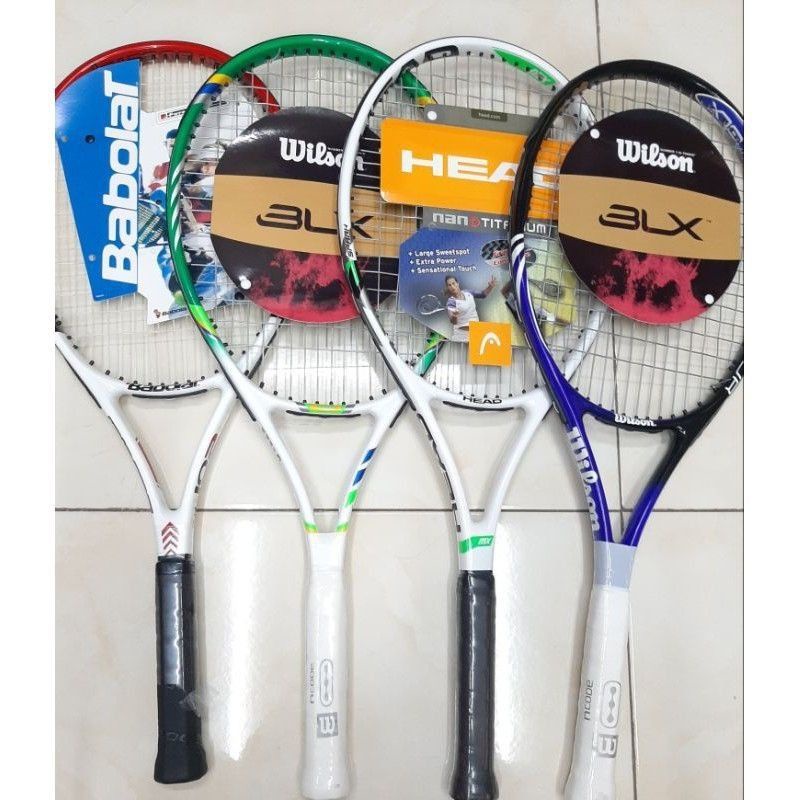 vợt tennis wilson babolat head trẻ em và người lớn(tặng túi và quấn cán)