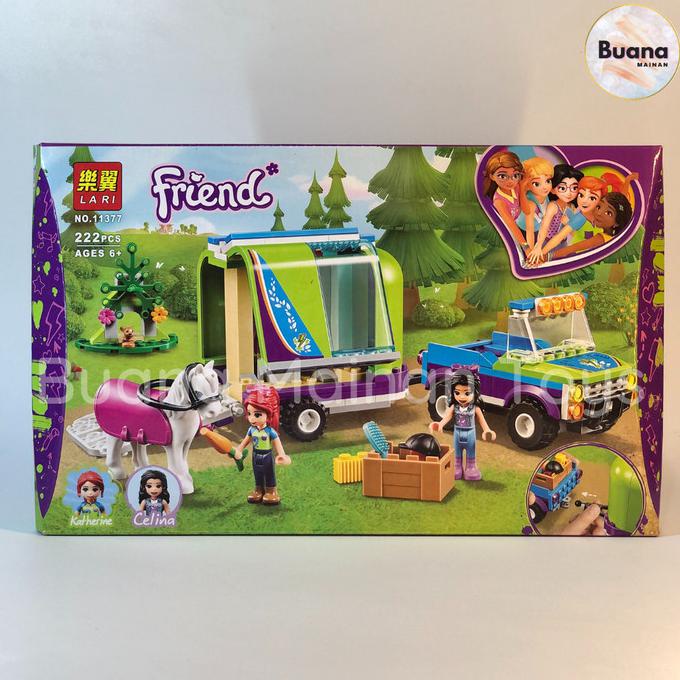 Đồ chơi lego Friend 11377 chăm sóc ngựa trong trang trại của Katherine 222 mảnh