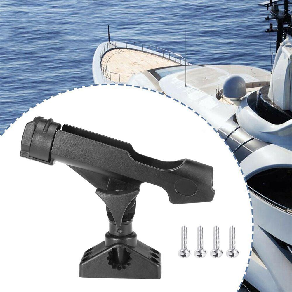 Giá Đỡ Cần Câu Cá / Chèo Thuyền Bằng ABS Có Thể Điều Chỉnh Xoay Tiện Dụng