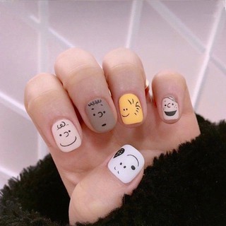 Sticker dán móng hoạt hình dễ thương