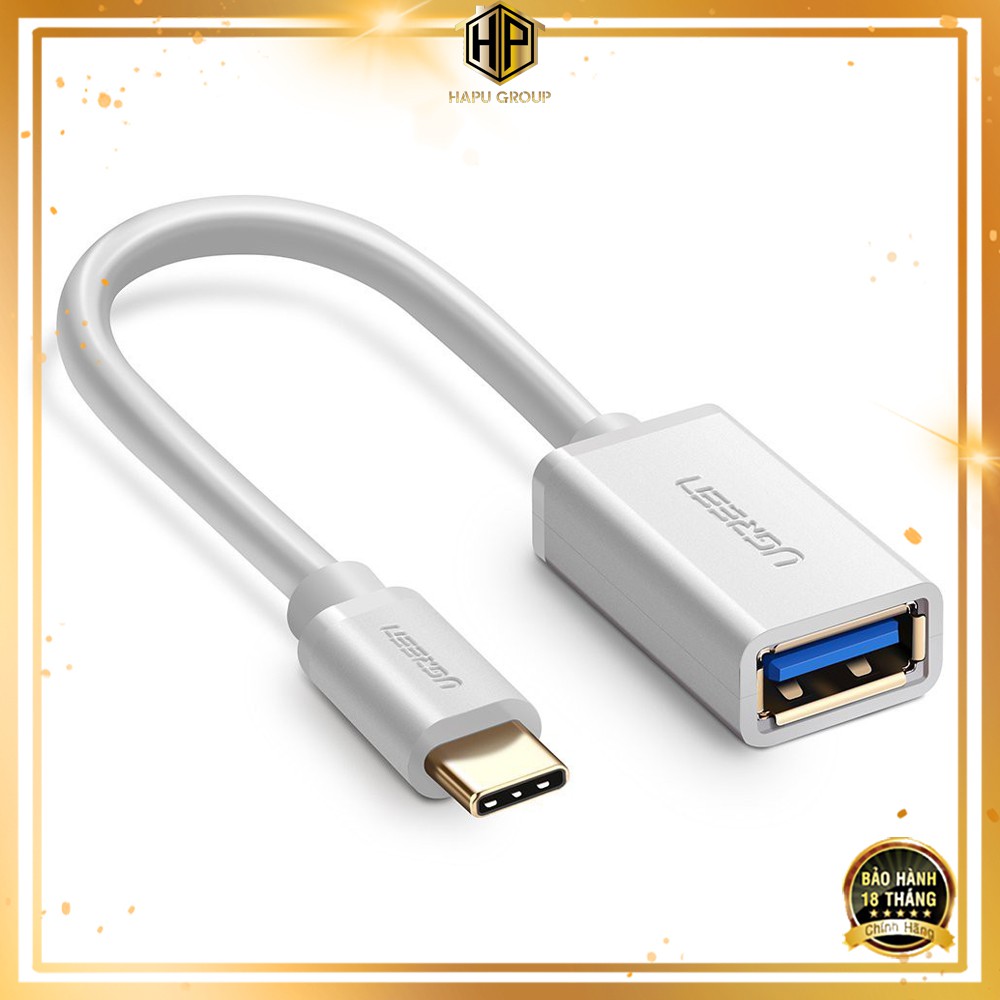 Cáp OTG USB Type C to USB 3.0 Ugreen 30702 chính hãng - Hapugroup