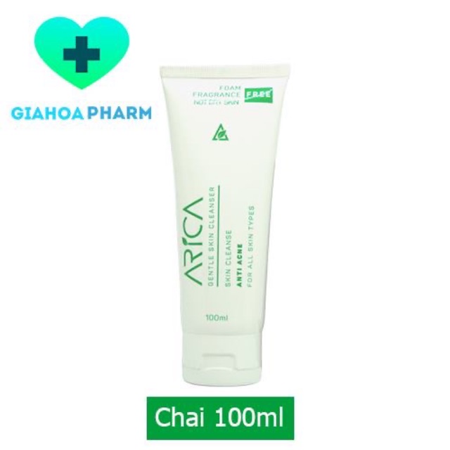 Sữa rửa mặt Aricamun Facial Cleanser 100ml làm sạch da không xà phòng, an toàn da nhạy cảm, khô, nhờn, dầu, mụn [arica]