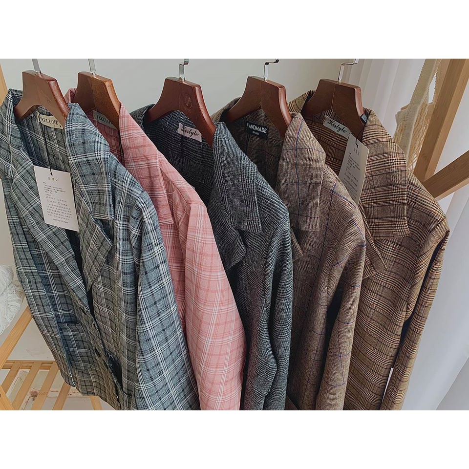 Áo Blazer Vest Nữ Khoác Ngoài Dài Tay Phong Cách Hàn Quốc - A.016 | BigBuy360 - bigbuy360.vn