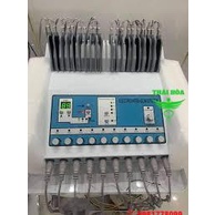 Máy điện xung trung tần 10 cổng kèm nhiệt - Máy điện xung 10 cổng 1 lúc dùng 10 bệnh nhân