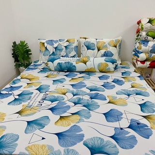 Bộ drap Thun hàn quốc mẫu mới 4 món(nệm dày 10-15cm)