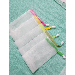 Túi lưới tạo bọt đựng xà phòng