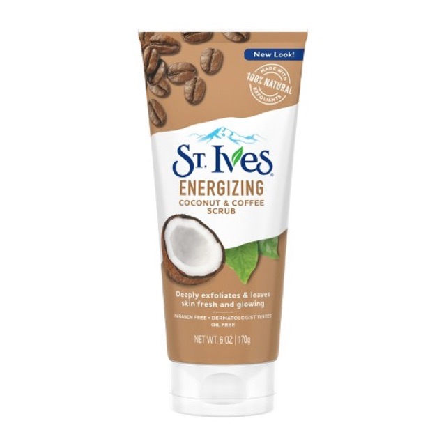 Sữa rửa mặt tẩy tế bào chết ST. IVES Face Scrub 170g
