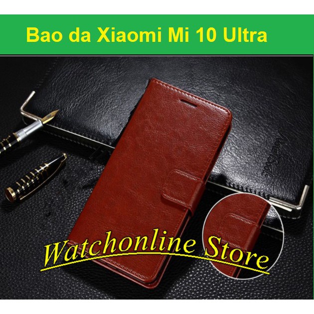 Ốp lưng Bao da Xiaomi Mi 10 Ultra da cao cấp