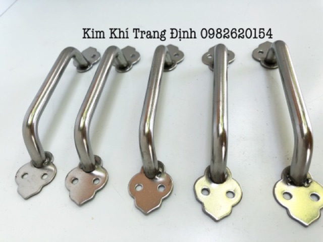 Tay tủ inox đặc hoa văn