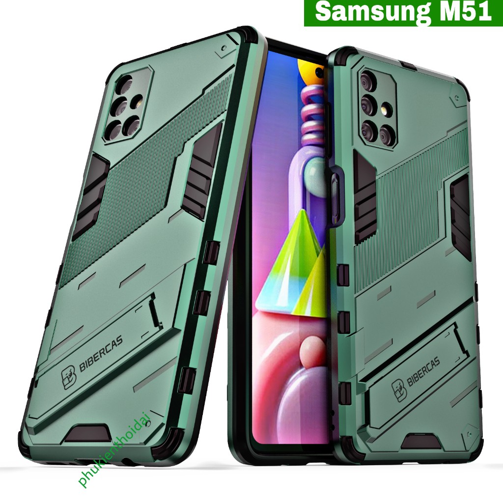 Ốp lưng Samsung M51 / M52 5G / A72 / M33 5G / A73 5G Iron Man Ver 2 chống sốc giá đỡ xem phim bảo vệ toàn diệncao cấp