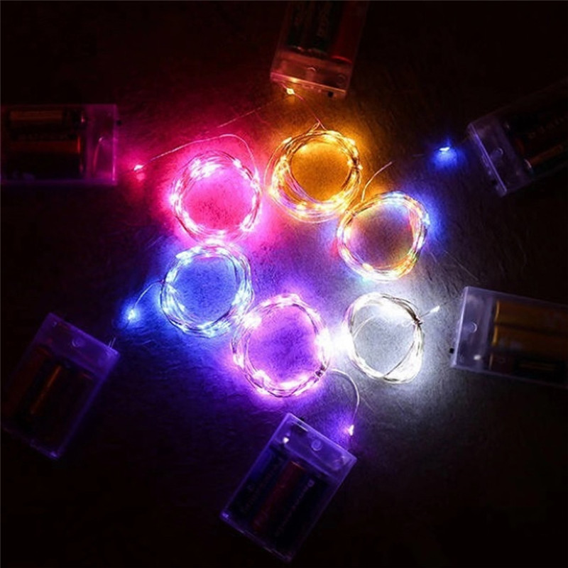 Dây đèn LED bằng đồng dùng để trang trí Cho Giáng Sinh Halloween
