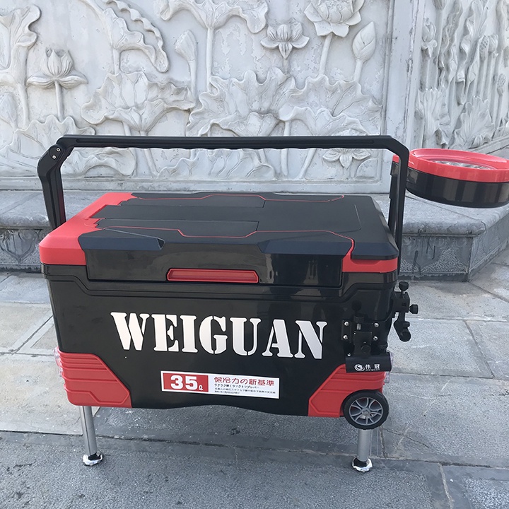 Thùng Câu Đài WEIGUAN Thể Tích 35L Siêu Bền Chịu Va Đập Tốt  PKT-5