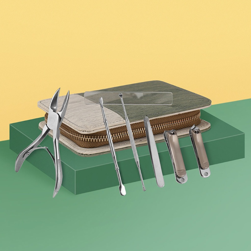 Bộ 7 Dụng Cụ Làm Móng Tiện Lợi Du Lịch