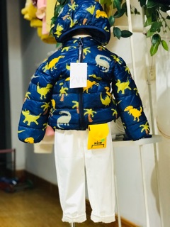 Áo Phao khủng long Zara ( 9/12m - 3/4y)