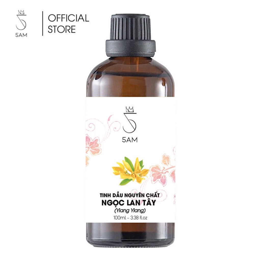 [CHAI LỚN] Tinh dầu Ngọc Lan Tây Ấn Độ 100ml | 5AM Store