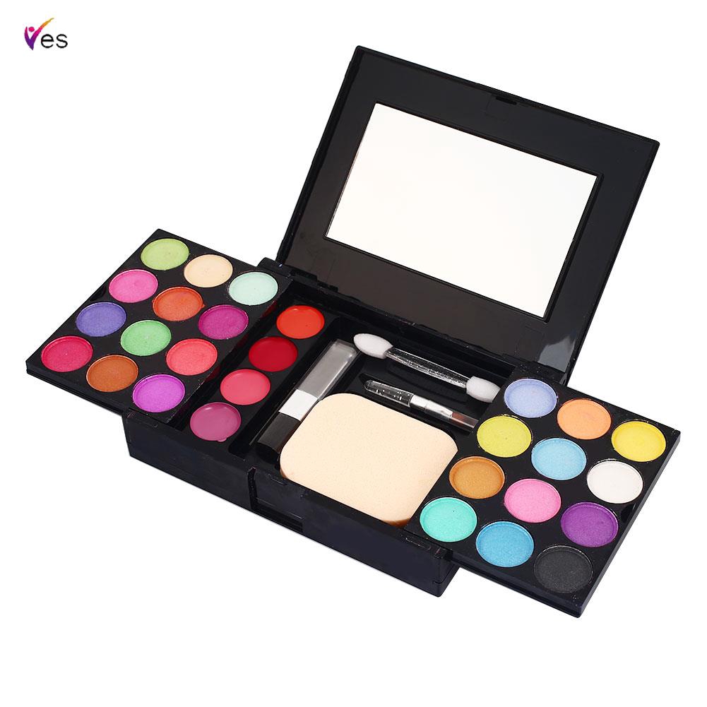 Palette Eye Shadow Cosmetics Set Dressing Case Brush 33color Makeup Boxes Health | BigBuy360 - bigbuy360.vn
