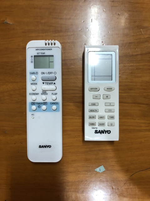 REMOTE ĐIỀU KHIỂN MÁY LẠNH SANYO