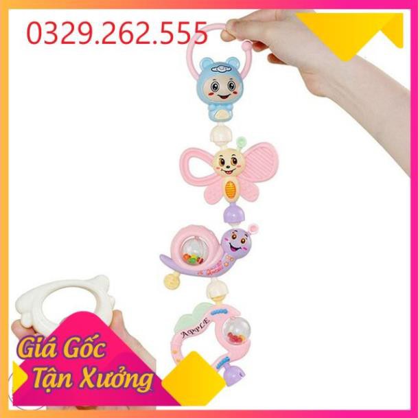 (Sale Khủng)  Xúc xắc Lục Lạc Phát Tiếng, Nhựa Cao Cấp Cho Bé Nhiều Hình Ngẫu Nhiên