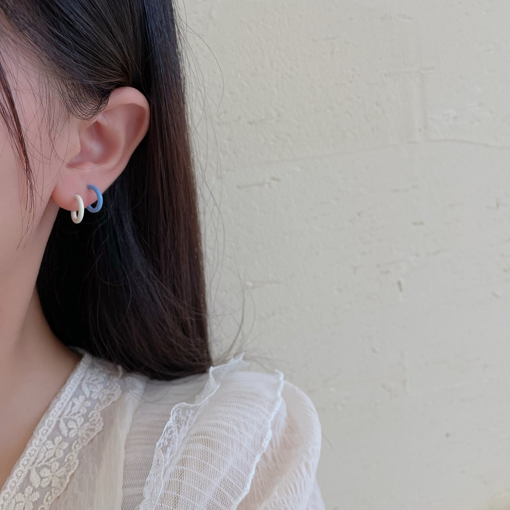 Bông Tai Mạ Bạc 925 Hình Hoa Tulip Ngọt Ngào Cho Nữ