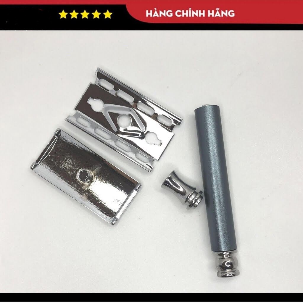 [ Siêu Sales Vô Địch ] Dao Cạo Râu INOX Cán Tháo Rời HENGJINDA Nhập Khẩu Chất Lượng Cao [ Rẻ Như Cho ]