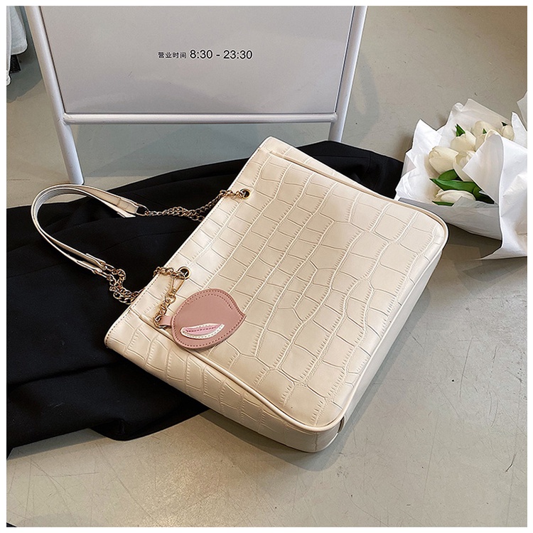 Túi tote da cho nữ Túi xách nữ dây xích cỡ lớn mẫu mới - Alicehousee