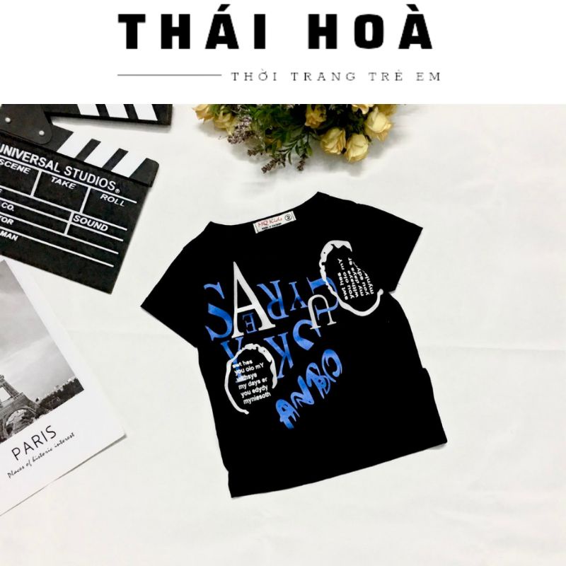 Áo thun in hình độc đáo cho bé trai  COTTON 4 CHIỀU  áo phông trẻ em trai chất liệu vải mềm mại không thô ráp