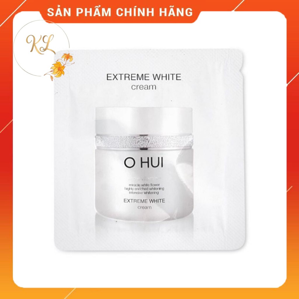 Kem Dưỡng Trắng Mịn Da Ohui Gói 1ml