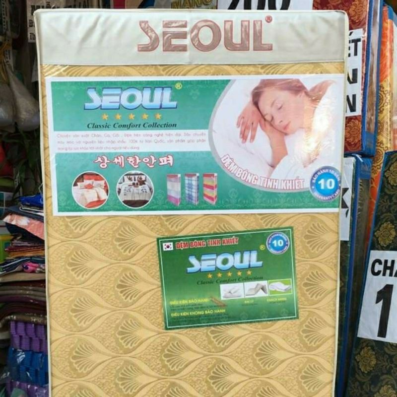 Túi nilon bọc đệm có khoá kéo 2 đầu loại đẹp (đệm gấp 3 mảnh)