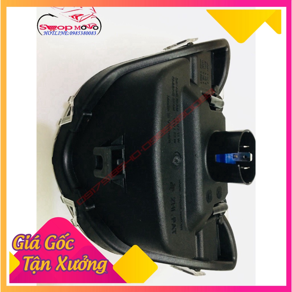 Pha LED 2 tầng Ex150 sporty ver2 chính hãng ZHIPAT (Ảnh Sp thật)