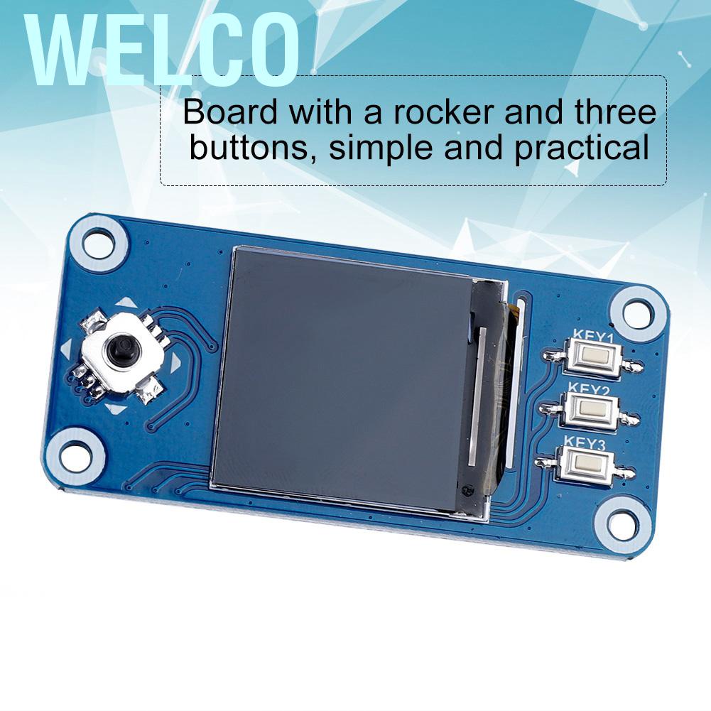 Welco 1.3-inch IPS OLED LCD Display Screen HAT For Raspberry Pi 3B+/3B/Zero W