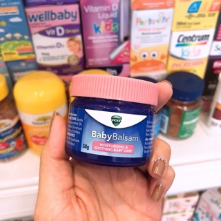 Kem bôi ẩm ngực vick baby balsam
