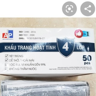 KHẨU TRANG Y TẾ AN PHÚ 4 lớp