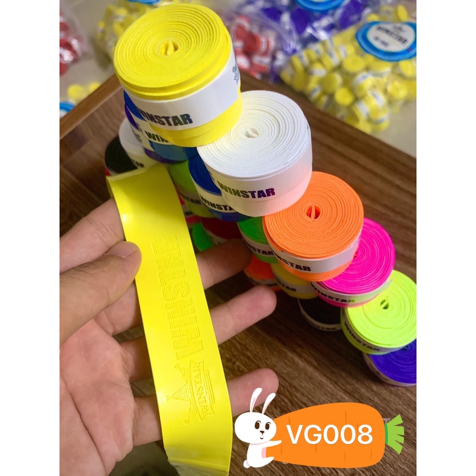 Quấn vợt cầu lông Winstar VG002, VG005, VG008, cuốn cán vợt chống trơn mồ hôi tay, Hàng chính Hãng, rẻ nhất thị trường.
