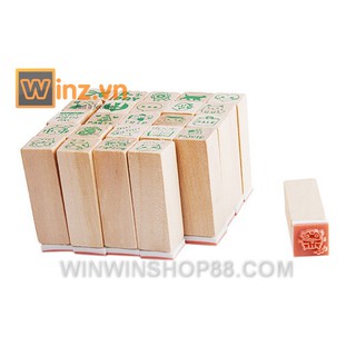 Bộ con dấu Happy Life - Winz.vn