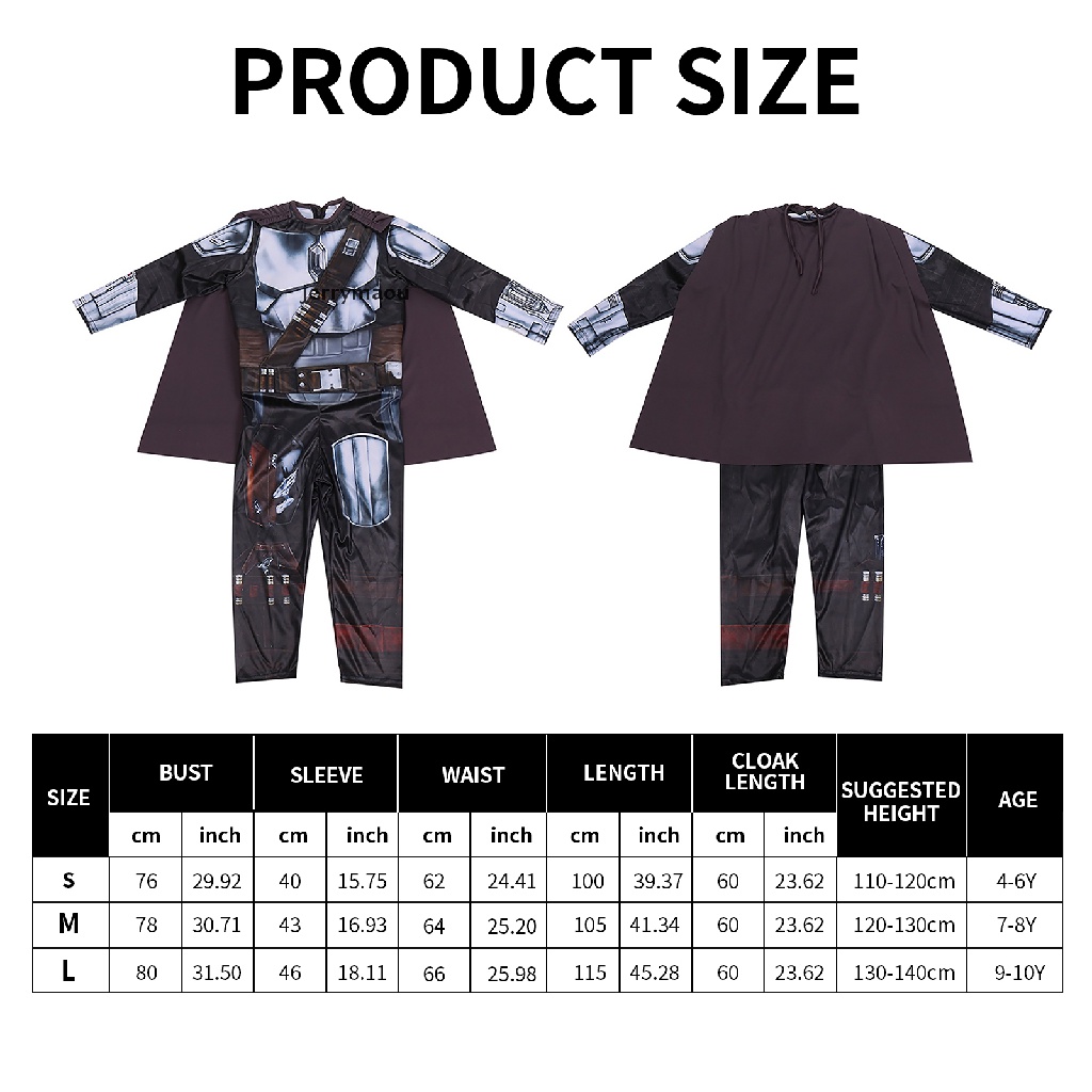 Bộ Đồ Hóa Trang Nhân Vật Mandalorian Trong Phim Star Wars Độc Đáo Cho Bé